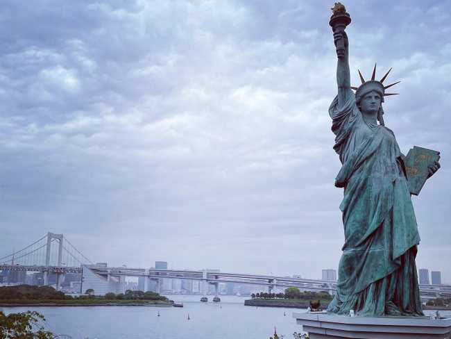 Statue of Liberty, ala Odaiba